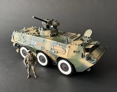 Power Team Elite 1:18 CUSTOM Chinese WZ551 Type 90 Infantry Fighting Vehicle 6×6