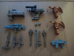 Vintage Small Solders Action Figures Accessories lot. 15