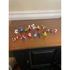 Nintendo Super Mario Odyssey Mini Figure Lot Mario Donkey Kong and more 16 pcs