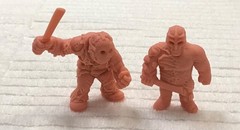 LUKE WELCH SCULPTURE RARE FRIDAY THE 13TH JASON VOORHEES & JASON X MINI FIGURES