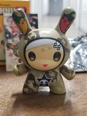 Kidrobot Dunny TOKIDOKI Urban Vinyl Figure Simone Legno Series 3 2006 Italy USA