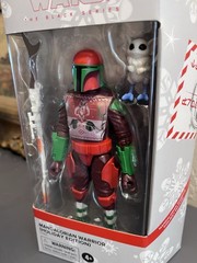 2022 Star Wars The Black Series MANDALORIAN WARRIOR Holiday Edition 6″ NEW