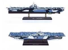 1/1000 WWII US Aircraft Carrier Ticonderoga-class The Franklin CV-13/14 Model