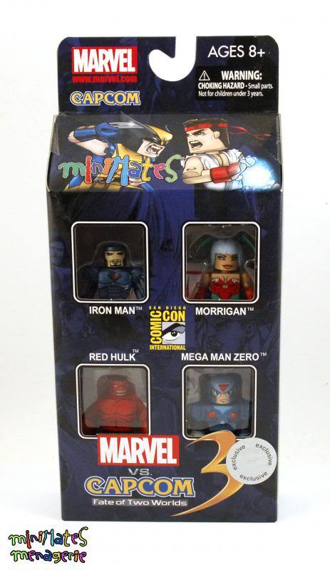Marvel vs Capcom 3 Minimates TRU Toys R Us Exclusive Box Set