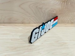 GI JOE Display Sign Cobra Display Sign. Custom signs done as well.