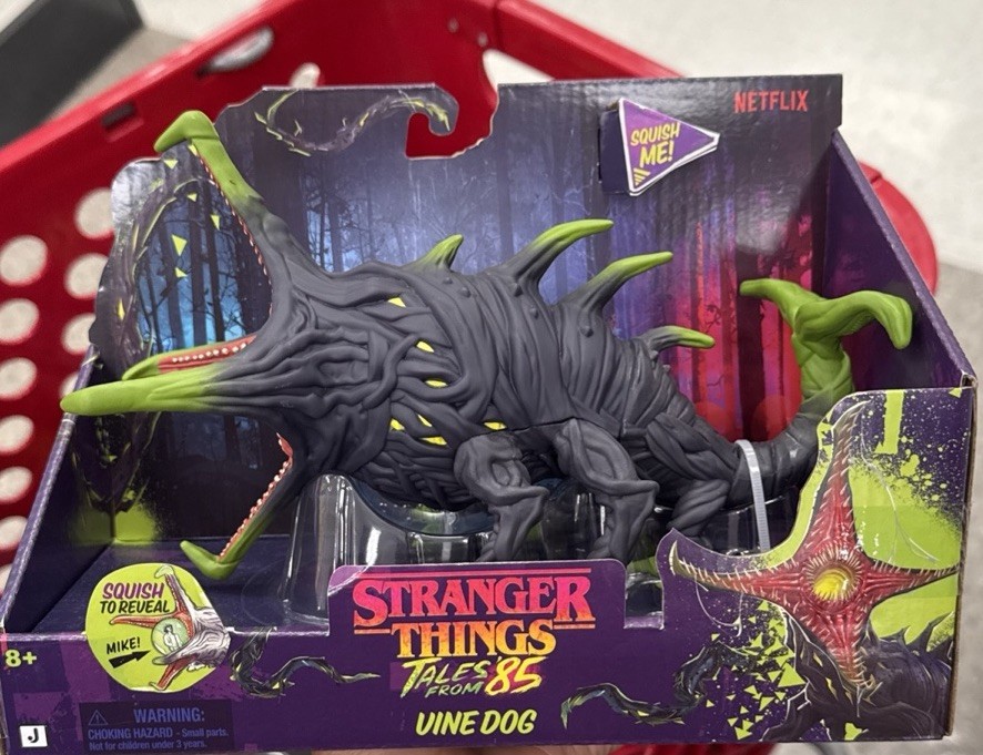 Netflix Stranger Things Tales From ’85 Vine Dog 8″ Squishy Figure