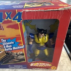 1997 Toy Biz Wolverine 4×4 Jeep Exclusive Wolverine Figure New Rare Fast Ship