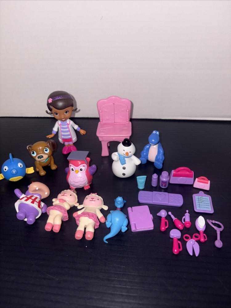 Lot Of 26 Disney Junior Doc McStuffins Figures & Accessories by Just Play
