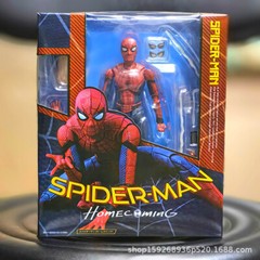 Mavel Spider-Man SHF Action Figure Backpack Premium Edition Model Toy Box Gift
