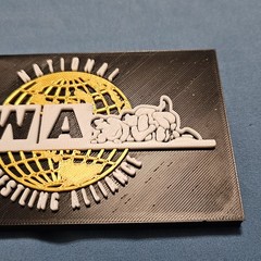 NWA Wrestling Logo Accessory