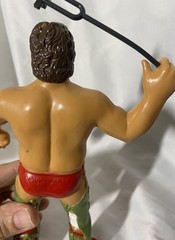 Vintage Terry Funk LJN Wrestler Wrestling Figure 8 inch with Branding Iron