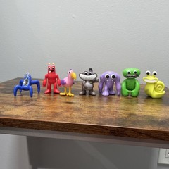 Lot Of 7 Garten Of Banban Jumbo Josh & Nabnab Action Figure