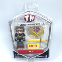 Jazwares Tube Heroes Figure Bundle • Lot of 4 • Brand New Sealed Packs