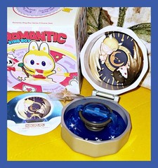 POP MART Romantic Ring Box Hacipupu Tomorrow Together Labubu Toy Figure Collect
