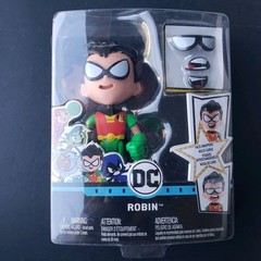 DC Teen Titans Go To The Movies Face Swappers Batman & Robin Action Figures New