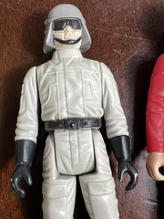 VINTAGE KENNER STAR WARS 1983 ROTJ AT-ST DRIVER AND B-WING PILOT FIGURE LOT