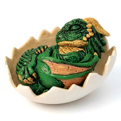 Toy Cabin Red Blue Green BLK Baby Dragon Egg Blind Box Gashapon 1 Random Figure