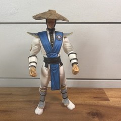 Jazwares Mortal Kombat RAIDEN 6″ Scale Figure *Hat Glued on READ Ships Fast!