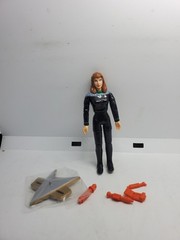 Playmates Star Trek First Contact Dr. Beverly Crusher 1996 5″ Vintage Figure