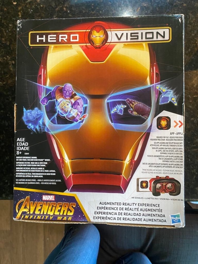 MARVEL AVENGERS Augmented Reality Experience Infinity War Hero Vision *Unopened