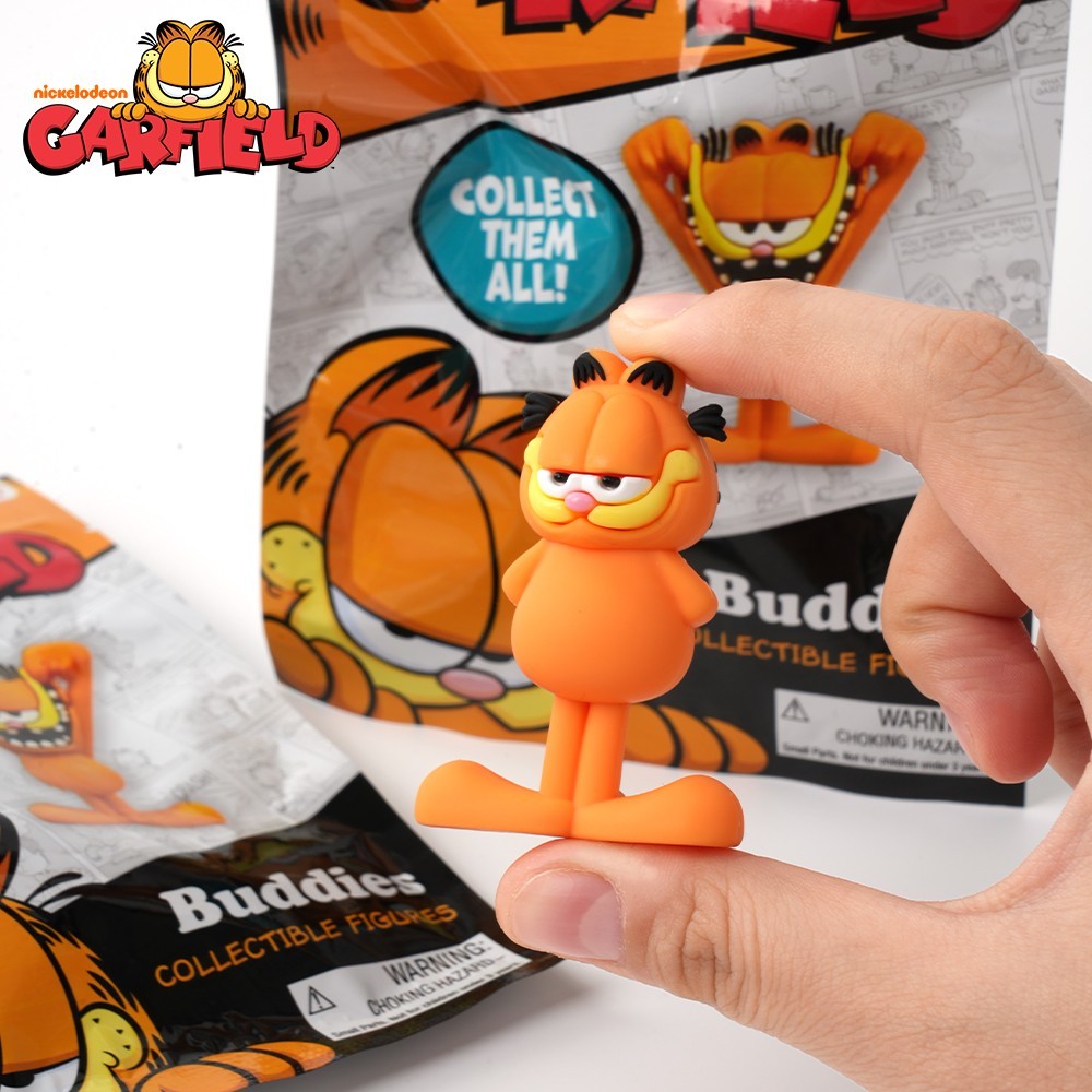 Garfield Buddies 3D Collectible Figure Blind Bag Mystery Toy Nickelodeon 1PC NEW