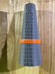 Nickelodeon Silicone Rubber Orange Bracelet 100x Pieces New