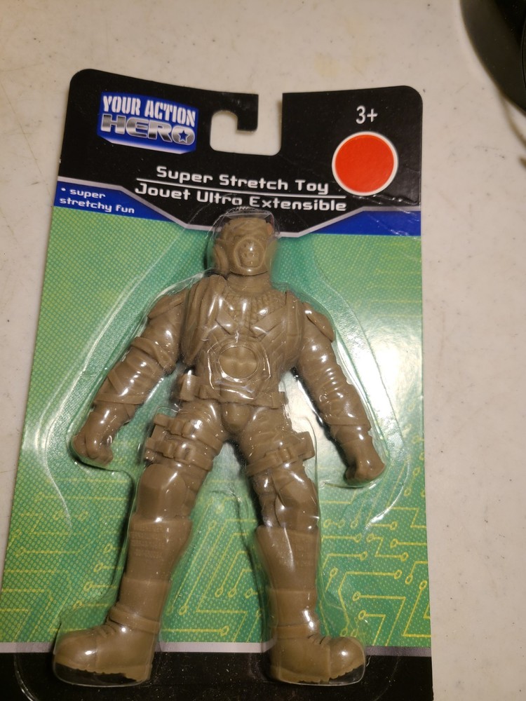 Army Soldier Super Stretch Toy Your Action Hero New in Pack Ages 3+