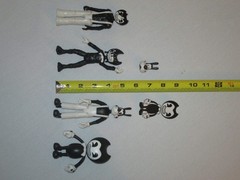 Bendy and the Ink Machine Figure Lot Bendy, Ink Bendy, Boris, Sammy
