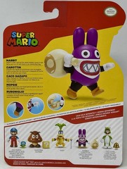 World of Nintendo Super Mario 4″ Figure Nabbit Jakks 3+ Years