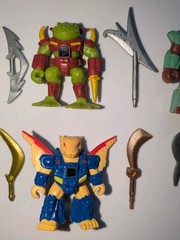 Battle Beasts #2 Deer #7 Frog #21 Dog #35 Kangaroo #49 Squirrel Complete Figure