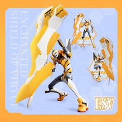 Blokees Evangelion Proto Type-00′ Duluxe DX Edition Model Kit New in Stock