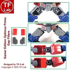 Gap Fillers Upgrade Kit for Transformers Studio Series 03 Gamer Optimus Prime