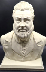 Charles Spurgeon Bust Reformer Puritan Figure 3D Printed Collectible 3Inch Tall