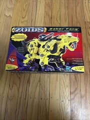 Vtg Hasbro 2001 #016 Zaber Fang Zoids Robot Tiger Figure Model Kit NEW SEALED