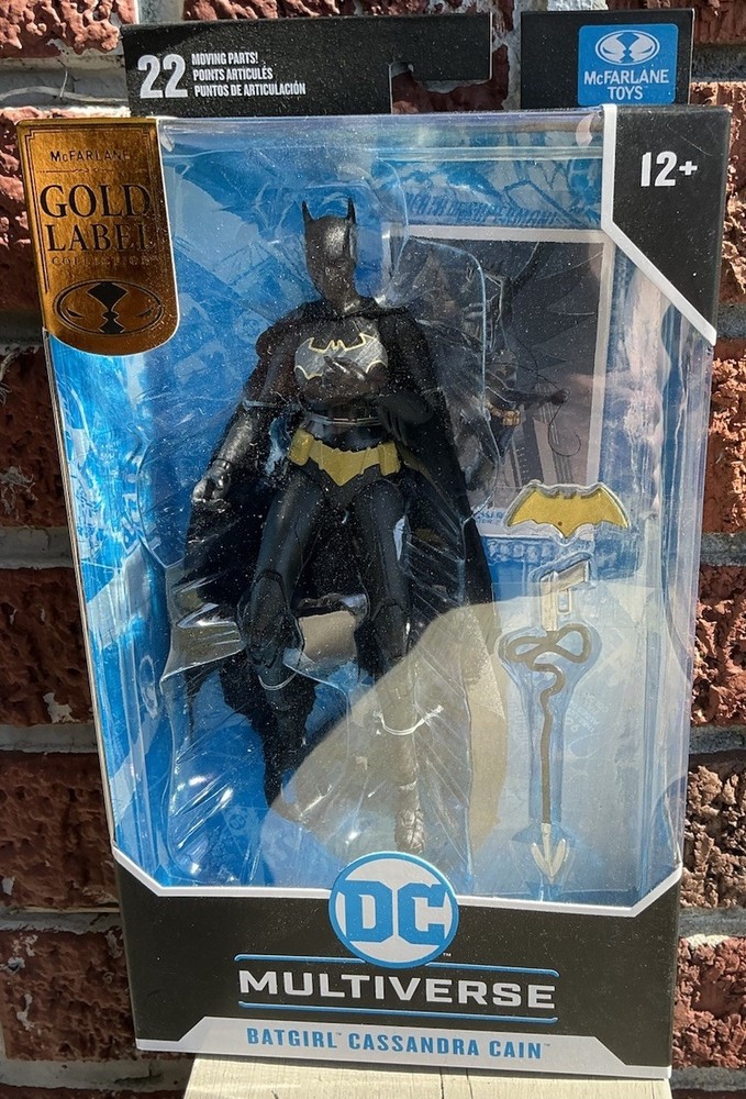 McFarlane Toys DC Multiverse Batgirl (Cassandra Cain) + Batarang Gold Label