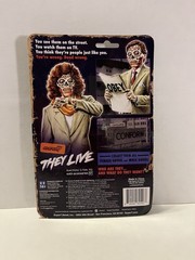 Lot 4 THEY LIVE Male Ghoul Gray Glow in Dark Action Figure ReAction Super 7 Obey