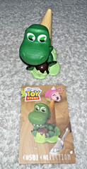 TOY STORY COSBI COLLECTION REX + COLLECTOR CARD **NEW**