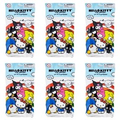 Hello Kitty + Friends Squishies : Lot of 6 NEW Sealed Blind Bags