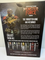 Monster Force Delta Red Nocturnal Operations Trooper W/ Loads Of Extras!!!