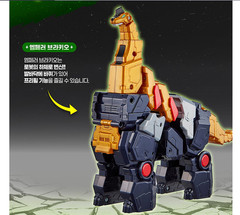 Miniforce DINO EMPEROR EX + REX KAISER EX Set K TOY Transformer Robot 2026 NEW