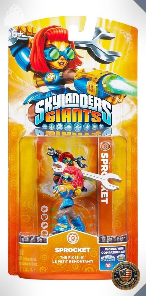 Skylanders Giants Sprocket Character Pack Figure Spy