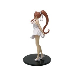 Monika Doki Doki Literature Club Figure Ball Gown Dress PVC Anime Collectible St