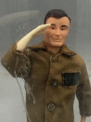 The Tigers Pretty Boy in original case package vintage 1966 Topper Toys soldier