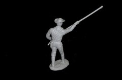 MARX Ox teams w/yokes in pliable resin (tan or gray) ox playset toy soldiers