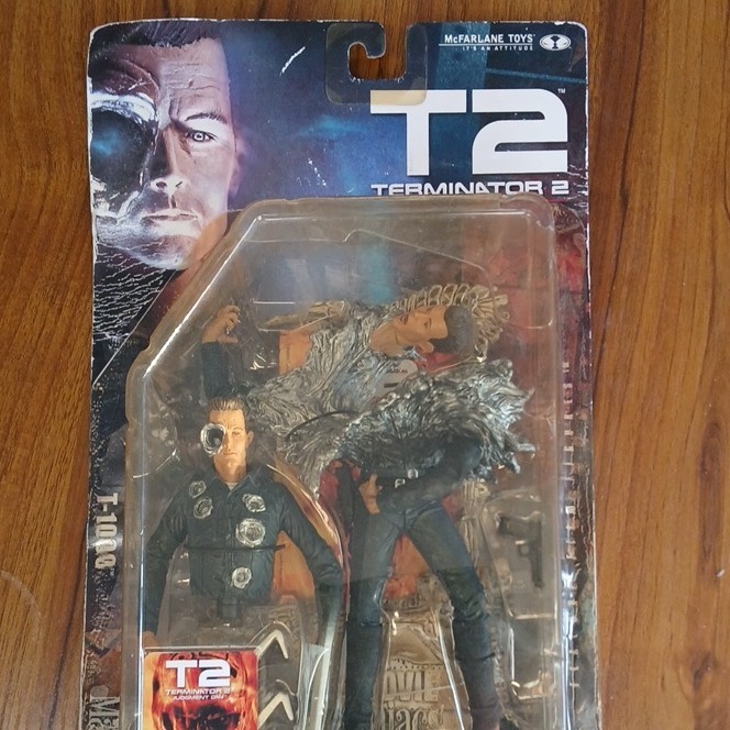McFarlane Toys T-1000 Terminator 2 Boxed Plastic Action Figure