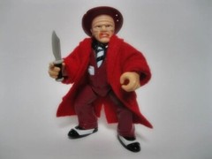 Custom Playmates Dick Tracy 5 Jacket Trench Coat LOT SET no figure big boy brow