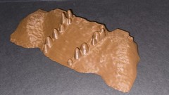Small inside floor for Fright Zone made for Origins by He-Bro – Brown