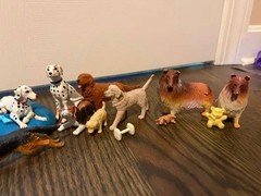 USED Realistic Dog Toys Dog Academy Playset (SEE DESCRIPTION)