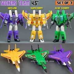 Kids Toy Pocket Size Small Scale MFT Robot Destruction Fighters Model Figures
