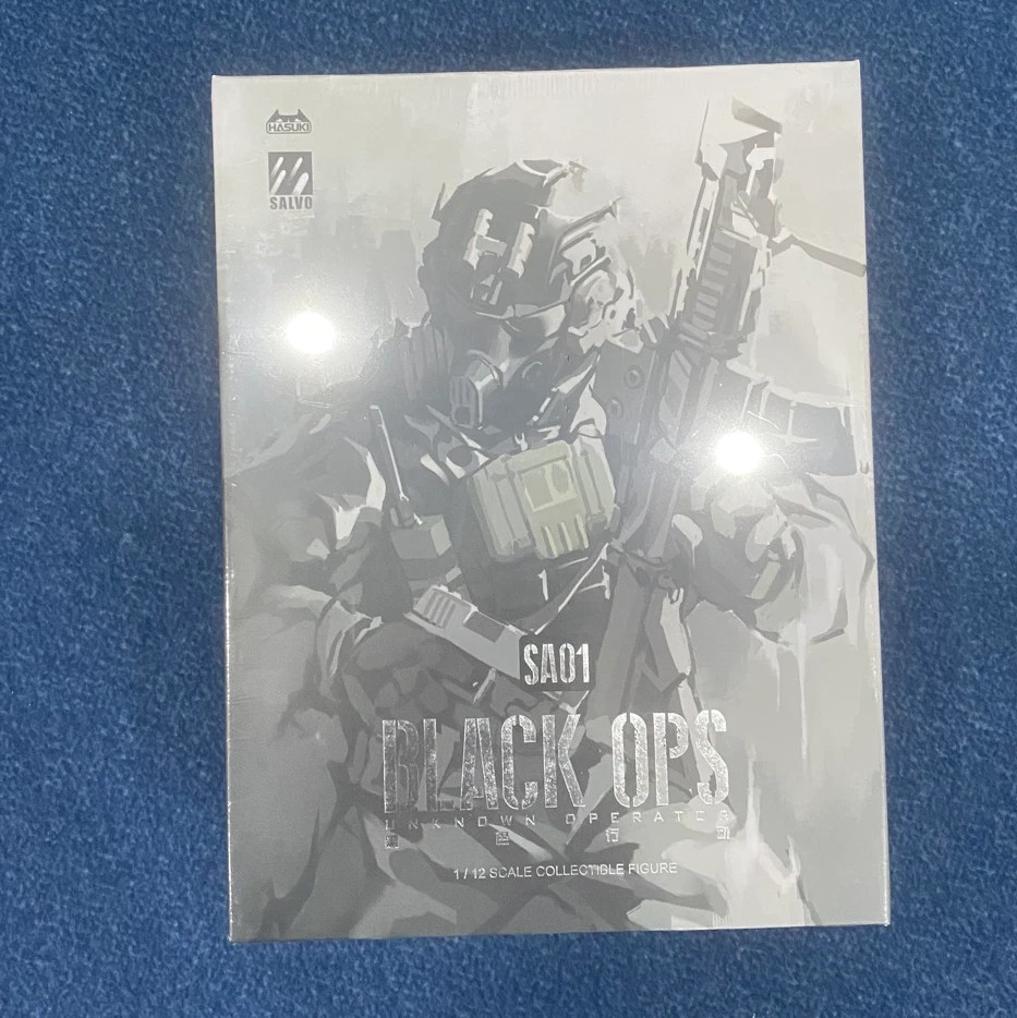 HASUKI SA01 1/12 Black Ops 6″ Scale Collectible Action Figure Soldier Model Toys